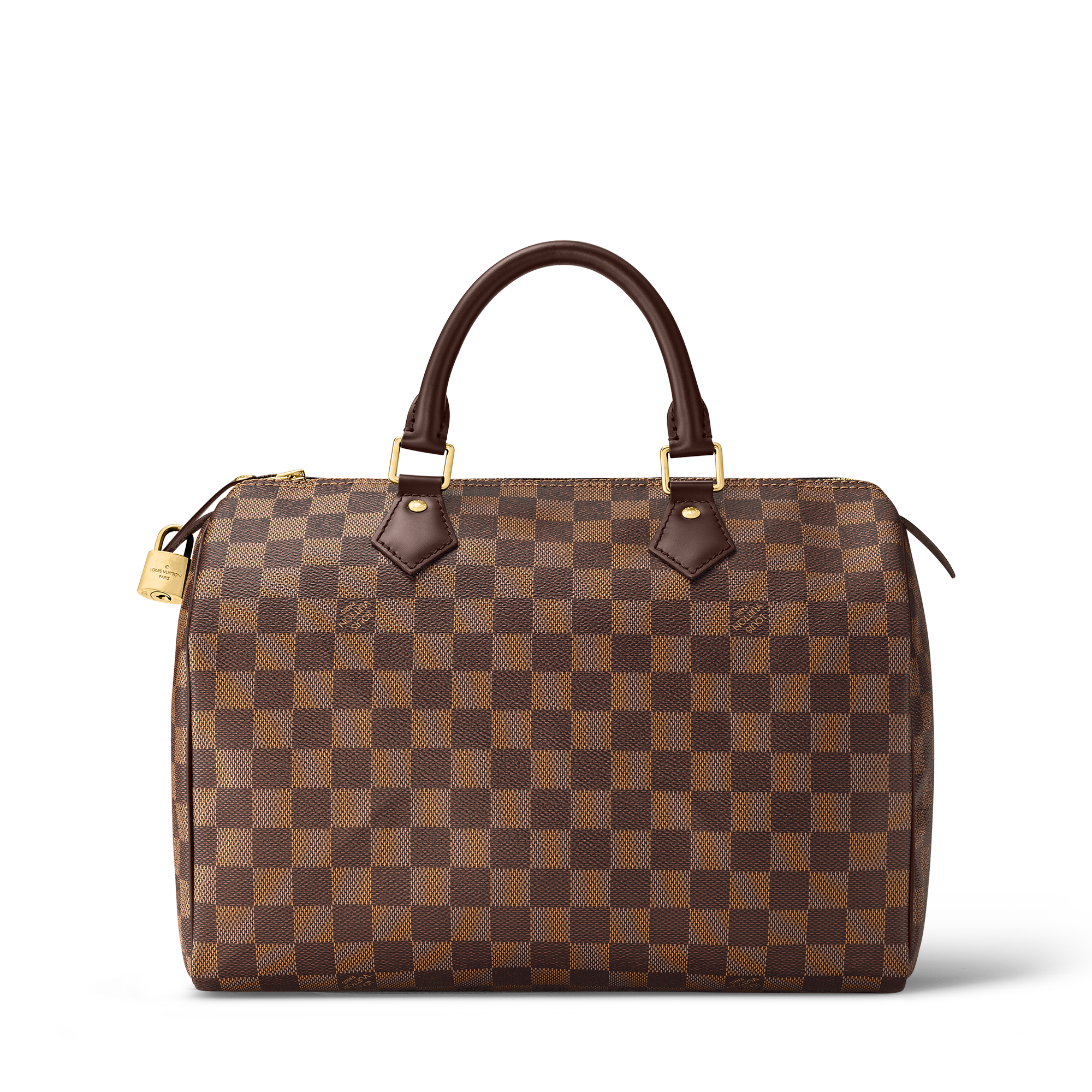 Speedy 30 Damier Ebene Canvas - Handbags | LOUIS VUITTON